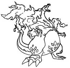 Download or print this amazing coloring page. Coloring Page Gigantamax Pokemon Gigantamax Charizard 5