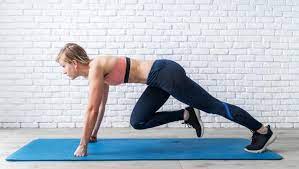 mountain climbers to get flat belly