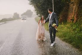 is rain on your wedding day good luck