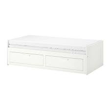 brimnes bed frame with 2 drawers white