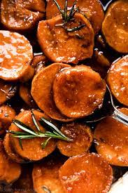 Enjoy the richness and smoothness that healthy sweet potatoes deliver in all of these nutrient dense, flavorful, satisfying recipe ideas. Candied Sweet Potatoes Sally S Baking Addiction