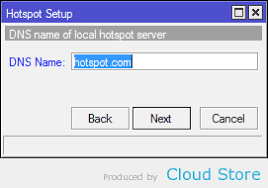 hotspot server with captive portal and