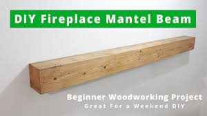 how to make a floating fireplace wooden