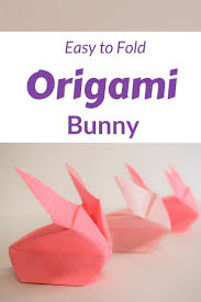how to make an origami rabbit easy