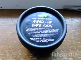 review lush angels on bare skin lab