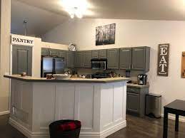 refinished kitchen with custom