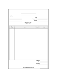 8 Official Receipts Examples Samples Examples