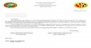 sle of solicitation letter docx