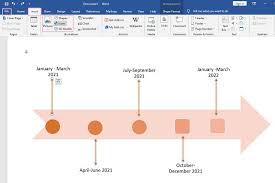 guidelines on how to make a timeline