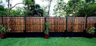 bamboo garden fences bamboo fence