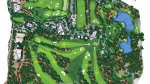 augusta national course map