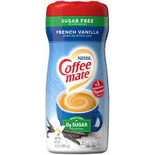 Sugar Free French Vanilla Coffee Creamer Coffee Mate