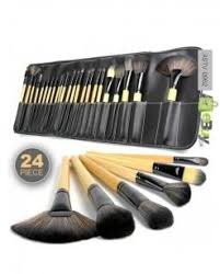 24 piece makeup brush set at