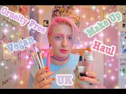 free vegan makeup haul uk