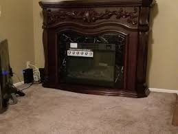 62 Grand Cherry Electric Fireplace