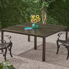 Noble House Tahoe Patio Dining Table In