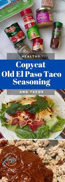 old el paso taco seasoning