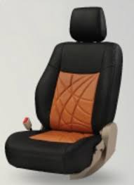 Navigation Car Seat Cover Tan Black