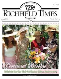 richfield garden club cultivates silver