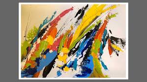 10 Abstract Acrylic Painting Ideas For