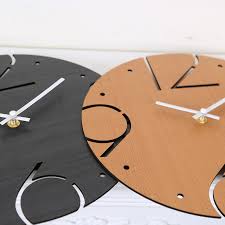 Modern round digital wall clock. Digital Wall Clock Simple Modern Design Wooden Clocks For Living Room Fun Round Wood Wall Watch Home Decor Silent 12 Inch Buy At The Price Of 24 22 In Aliexpress Com Imall Com