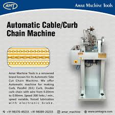 automatic steel curb chain making