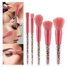 5pcs candy makeup brush set brush