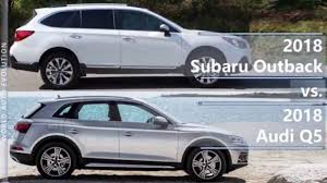 My car is a 2015 subaru outback, and as other reviews note, this cover leaves a small gap between the rear edge of the cargo cover and the car's hatchback. 2018 Subaru Outback Vs 2018 Audi Q5 Technical Comparison Youtube