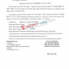 vietnam visa approval letter updated