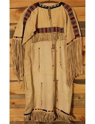 Alibaba.com lets you sleep well during winters with its collection of soft buckskins that provides warmth. Cheyenne Buckskin Beaded Dress