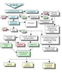 Juvenile Justice System Flow Chart From Incident To Appeal