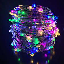 Dc12v 50m Copper Wire Lamp Outdoor Starry Sky Birthday Party Led Lights String