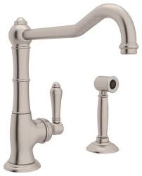 rohl kitchen faucet with single lever