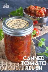 Tomato Relish Using Canned Tomatoes gambar png