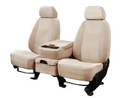 Caltrend Front Velour Seat Covers For