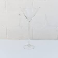 Large Martini Glass Vase For Hire The
