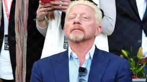 Boris becker wears a stronger together face mask while leaving the westminster magistrates court in london, england on thursday (september 24). Boris Becker Car Diplomatic Immunity Claim Descends Into Confusion Bbc News