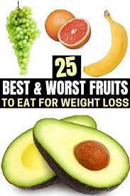 worst fruits for weight loss