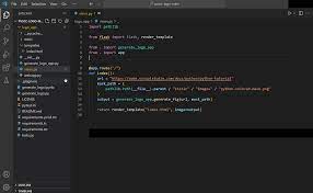 editing python code in visual studio code