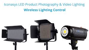 Wireless Control For Iconasys Led Product Photography Video Lighting Youtube