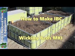 Ibc Self Watering Garden Beds