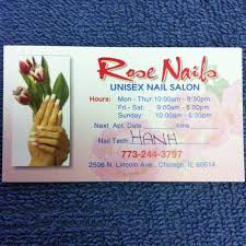 rose nails nail salon in chicago