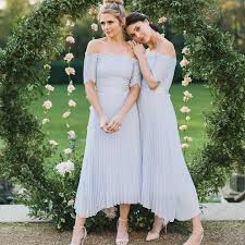 Off Shoulder Lace Chiffon Bridesmaid Dresses Light Blue Bridesmaid Dresses Bridesmaid Dresses Pd190524 Focusdress Online Store Powered By Storenvy