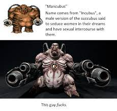 The truth behind the Mancubus. : r/Doom