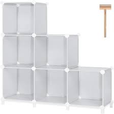 5 8 cube plastic storage wardrobe