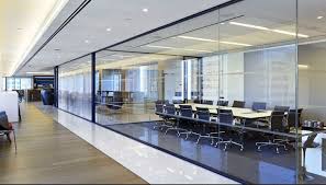 Glass Is Used For Office Partitions