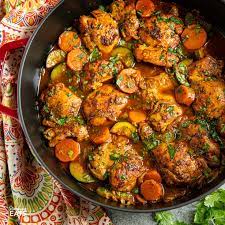 Moroccan Chicken Casserole gambar png