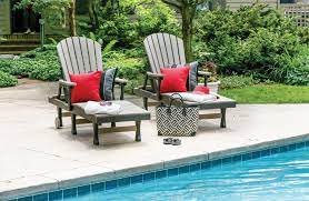 Poly Outdoor Chaise Lounges For