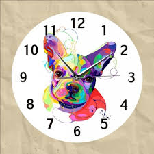 Decorative Clock French Dogfighting
