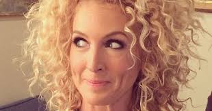 Keat blonde afro kinky curly wigs for black women, short blond big hair wig with bangs, fluffy full wig cute natural looking heat resistant synthetic wig for daily party k012 4.8 out of 5 stars 8 $25.95 $ 25. What Kimberly Schlapman Of Little Big Town Uses On Her Curly Hair Naturallycurly Com